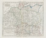 Ancient Germany map, Delamarche, 1826