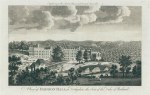 Derbyshire, Haddon Hall view (near Bakewell), 1779