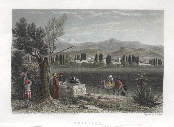 Turkey, Thyatira (modern Akhisar), 1836