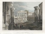 Italy, Rome Forum, 1836