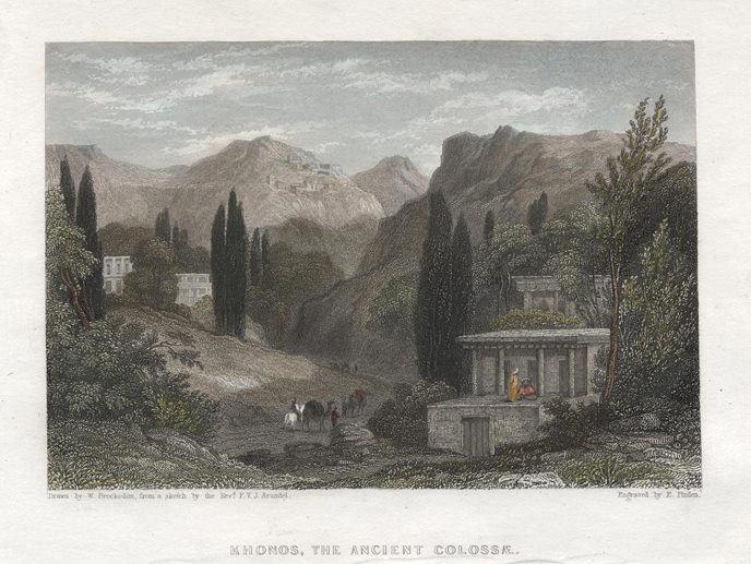Greece, Rhodes, the Ancient Colossae,1836