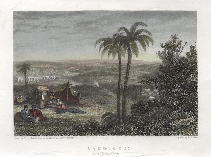 Turkey, Laodicea, 1836