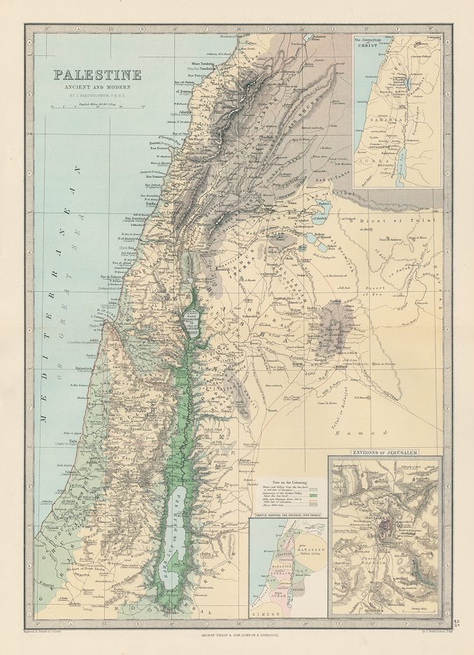 Palestine, ancient & modern, 1886