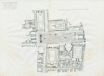 Italy, Pompeii, large plan of the Forum area, c1830