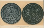 India, Plates, gold and silver enamelled, from Lucknow, 1890