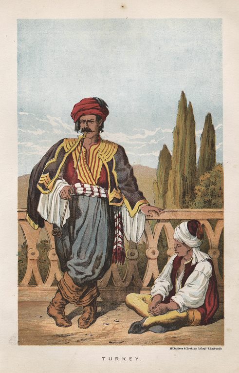 Turkish costumes, c1860