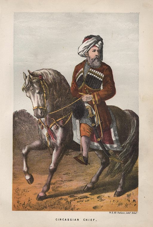 Circassian Chief costume, c1860