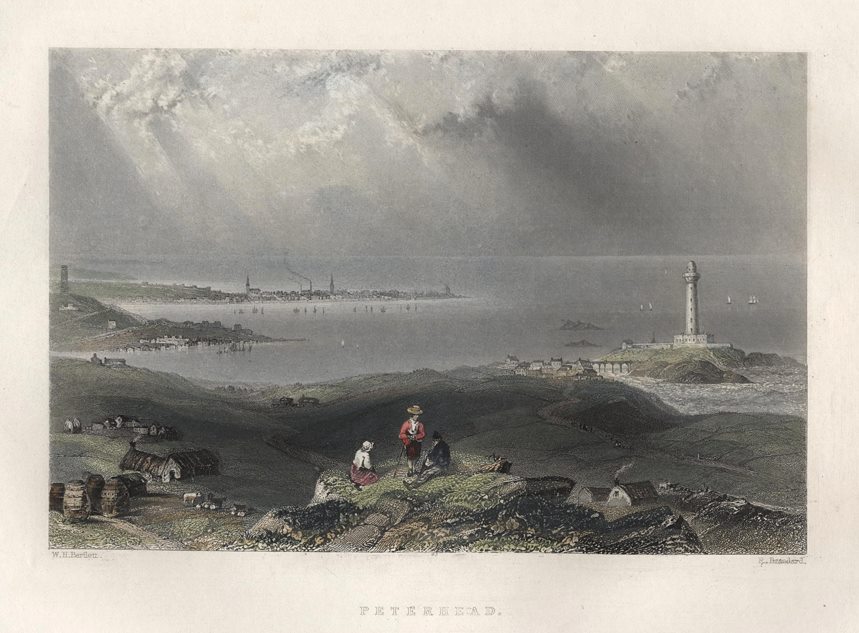 Scotland, Peterhead view, 1842