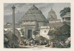 India, Puri, Temple of the Juggernaut, 1891