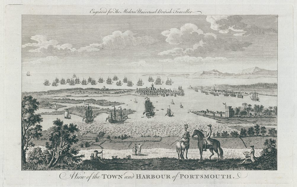 Hampshire, Portsmouth view, 1779