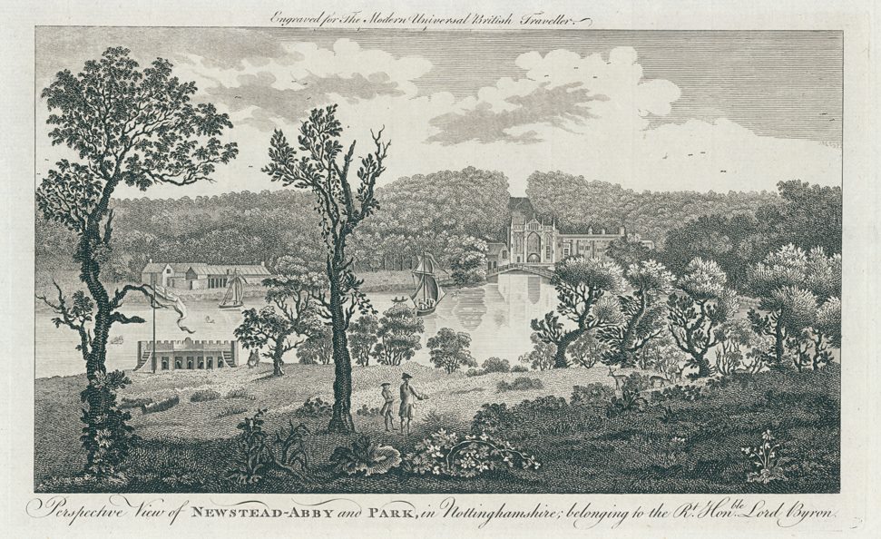 Nottinghamshire, Newstead Abbey, 1779