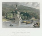 Switzerland, William Tell's Chapel on Lake of Geneva, 1836