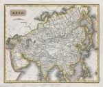 Asia map, 1817