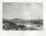 Scotland, Berwick from the South East, 1841