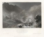 France, Col de la Croix in a snow storm, 1836