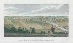 USA, CT, Litchfield from Chesnut Hill, 1838