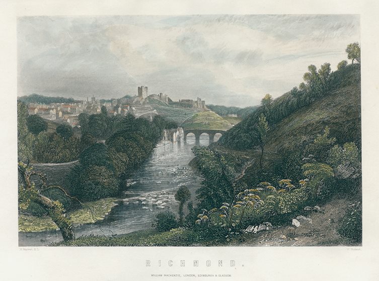 Yorkshire, Richmond, 1870