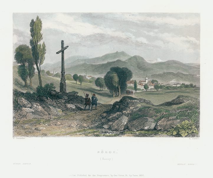 France, Savoy, Boege,1836