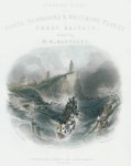 Northumberland, Tynemouth Priory & Lighthouse, 1841