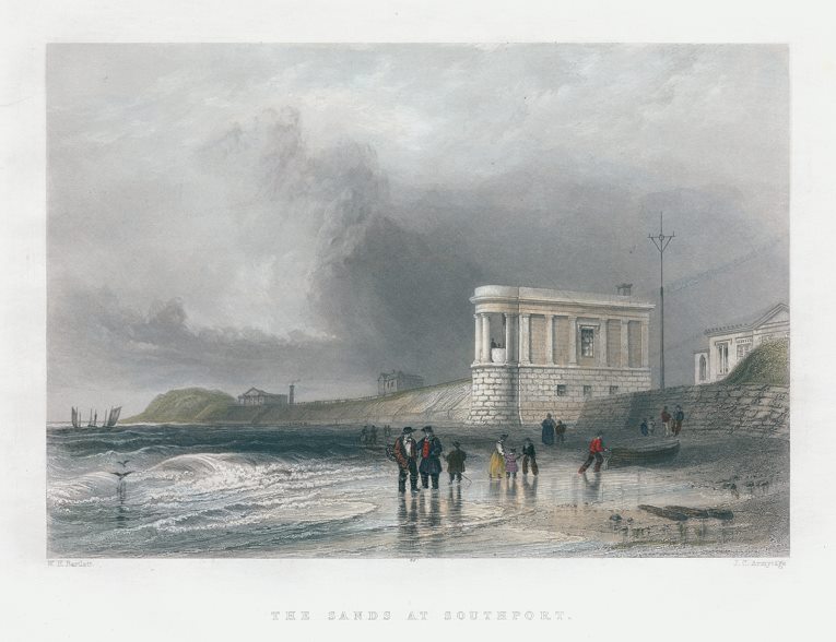 Lancashire, Southport Sands, 1841