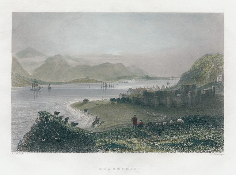 Wales, Beaumaris, 1841