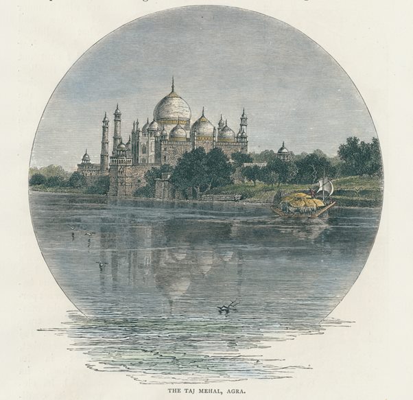 India, Agra, Taj Mahal, 1891