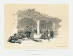 Egypt, Cairo Coffee Shop, after David Roberts, 1868