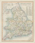 England & Wales, counties, 1848