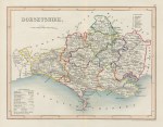 Dorsetshire county map, 1848