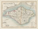 Isle of Wight map, 1848