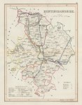 Huntingdonshire map, 1848
