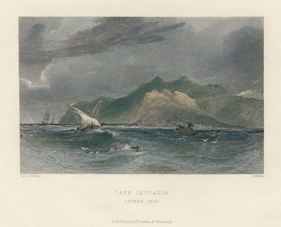 Greece, Cape Leucadia, 1850