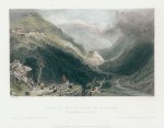 Italy, Fort of Exille, Valley of the Dora, 1836