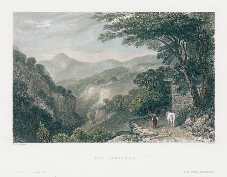 Italy, Val Angrogna, 1836