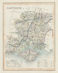 Hampshire map, 1848