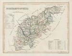 Northamptonshire map, 1848