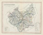 Leicestershire map, 1848