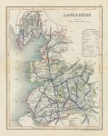 Lancashire map, 1848