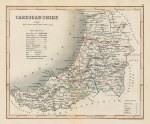 Cardiganshire map, 1848