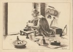 India, Lucknow, Bidri-Ware Worker, 1890