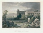Italy, Temples of Paestum, c1850