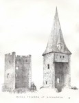 Germany, Mural Towers at Bacharach, c1830