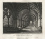 Norwich Cathedral Cloisters, c1812