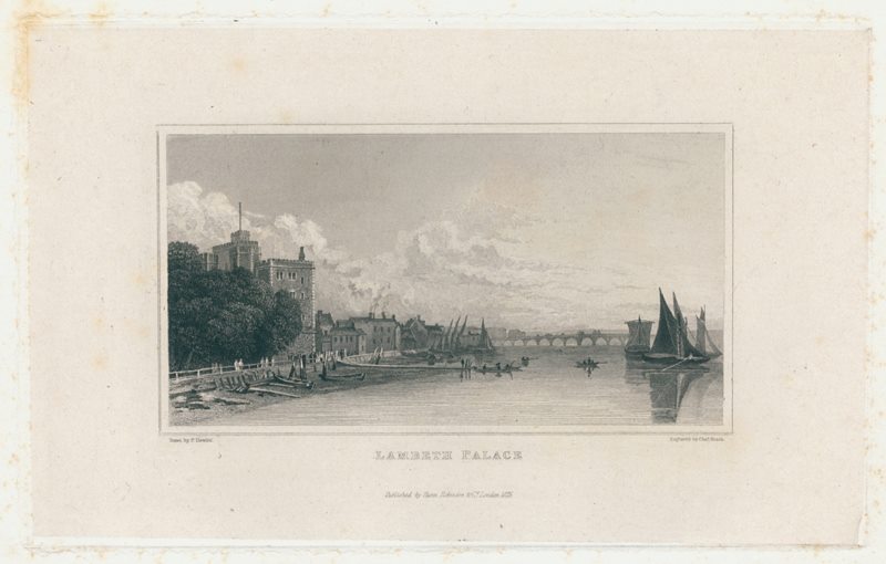 London, Lambeth Palace, 1825