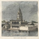 India, Lahore, Tomb of Rungit Singh, 1891