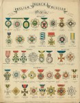 English, French & Russian Orders, c1870