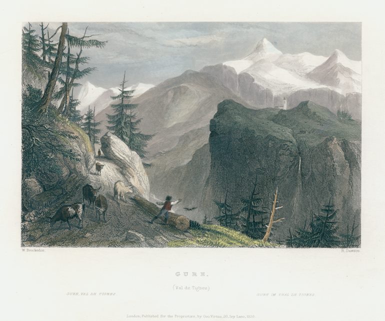 Italy, Gure (Val de Tignes), 1836