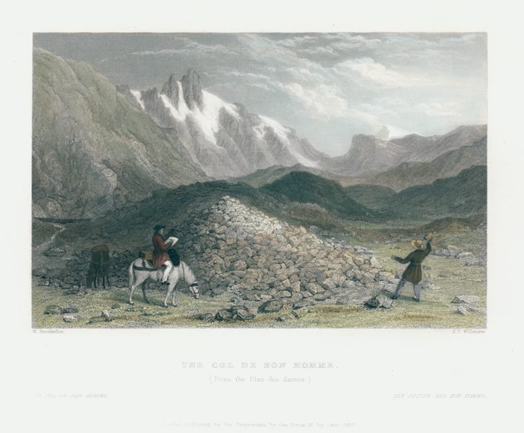 France, Col de Bon Homme, 1836
