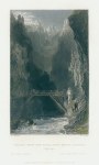 France, Bridge over the Guill, near Mount Dauphin (Alps), 1836