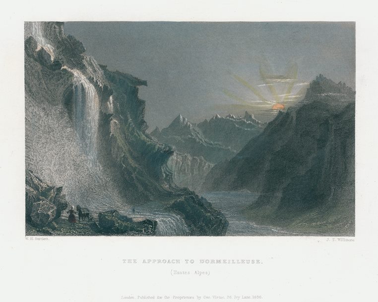 France, approach to Dormeilleuse (Hautes Alpes), 1836